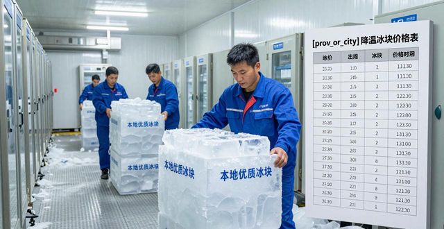 河西降温冰块多少钱一吨？本地制冰厂报价来了