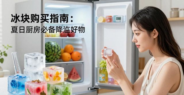 河西冰块购买指南：夏日厨房必备降温好物